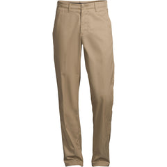 School Uniform Men's Big Traditional Fit Plain Front Chino Pants