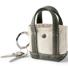 Micro Canvas Tote Charm
