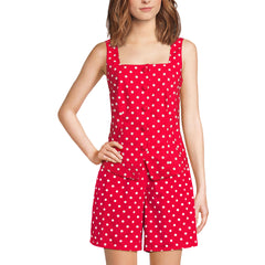 Women's Poplin Square Neck Vest