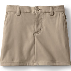 Girls Active Chino Skort Top of the Knee