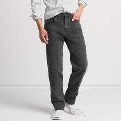 Men's Tall Stretch Traditional Fit Jean Washed Black