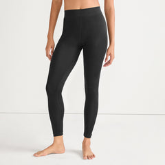 Women's Petite Silk Interlock Long Underwear Leggings Pants