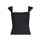 Women's DDD-Cup Square Neck Underwire Tankini Top