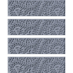 Matterly 8.5" x 30" Boxwood Waterhog Stair Treads - Set of 4