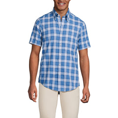 Men's Short Sleeve No Iron Twill Shirt
