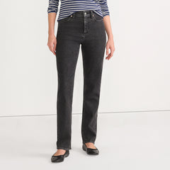 Women's Recycled Denim High Rise Straight Leg Jeans