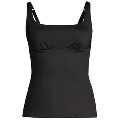 Women's DDD-Cup Square Neck Underwire Tankini Swimsuit Top