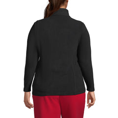 Women's Plus Size Thermacheck 100 Fleece Quarter Zip Pullover Top