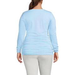Women's Plus Size Power Performance Long Sleeve Fitted Tee