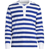 Men's Long Sleeve Slub Henley