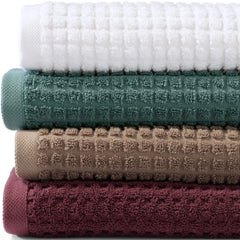 Cotton Waffle Washcloth 2-Piece Set