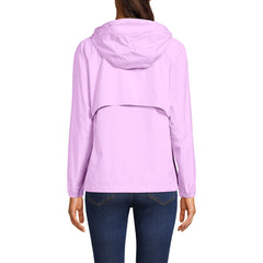 Women's Tall Packable Water Resistant UPF 50 Windbreaker Jacket
