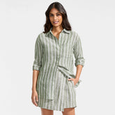 Women's Linen Above the Knee Skort