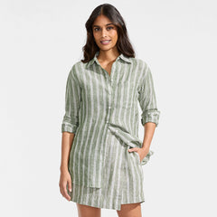 Women's Linen Above the Knee Skort