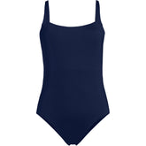 Women's Long Torso LE x T and T The Tiffany Square Neck One Piece