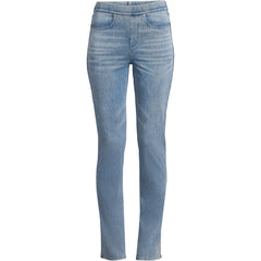 Women's Plus Size Starfish High Rise Knit Denim Straight Jeans