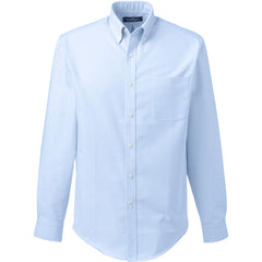School Uniform Men's Tailored Fit Long Sleeve Buttondown Oxford Dress Shirt