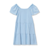 Girls Short Sleeve Tiered Tunic Top