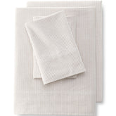 Cotton Oxford Stripe Bed Sheet Set