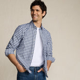 Men's Tailored Fit No Iron Twill Long Sleeve Shirt