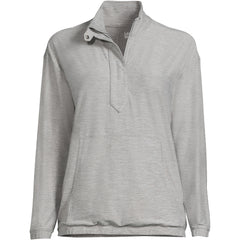 Women's Long Sleeve Performance Zip Front Popover