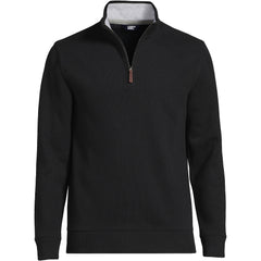 School Uniform Men's Big French Rib Quarter Zip Pullover Shirt