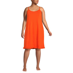 Women's Plus Size Cooling Knee Length Slip Nightgown
