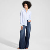 Women's Starfish Denim High Rise Wide Leg Jeans