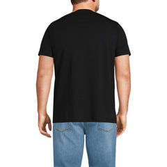 Men's Big and Tall Short Sleeve Cotton Supima Tee With Pocket