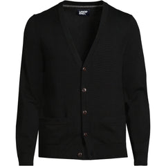 Men's Fine Gauge Cotton Cardigan