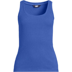 Women's Pointelle Rib UNeck Tank
