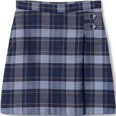 Girls Plus Plaid A-line Skirt Below the Knee