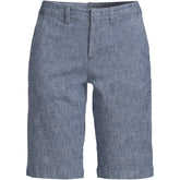 Women's Plus Size Classic 12" Chambray Shorts