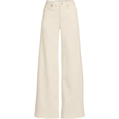 Women's Petite Recycled Denim High Rise Extra Wide Leg Jeans