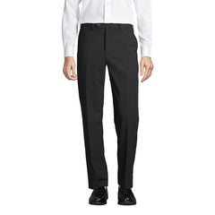 Men's Tall Washable Wool Plain Trousers