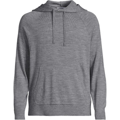 Men's Long Sleeve Washable Merino Pullover Hoodie
