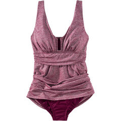 Women's SlenderSuit Shine U-Wire Swim Dress Swimsuit