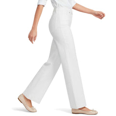 High Rise Wide Leg Denim Jeans