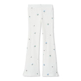 Girls Ribbed Flare Leggings