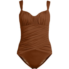 Women's Slender Lite Sweetheart Shirred One Piece