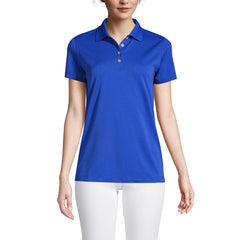 Women's Tall Short Sleeve Polyester Polo Shirt
