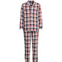 Men's Big Flannel Pajama Set