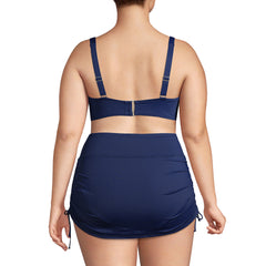 Women's Plus Size G-Cup Chlorine Resistant Twist Underwire Bikini Swimsuit Top