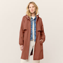 Women's Squall Packable Long Raincoat