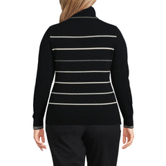 Women's Plus Size Cashmere Turtleneck Sweater