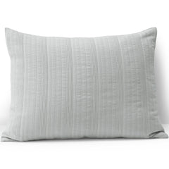 Cotton Textured Stripe Bed Pillow Sham