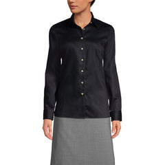 School Uniform Women's Long Sleeve Performance Twill Shirt