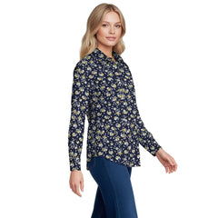 No Iron Button Front Shirt