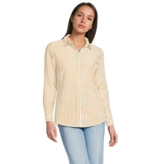 Petite No Iron Button Front Shirt