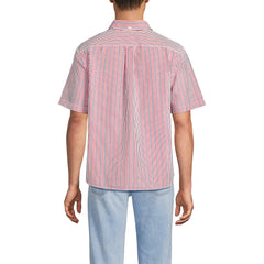 Men's Tall Short Sleeve Seersucker Shirt